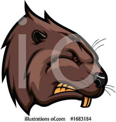 Royalty-Free (RF) Beaver Clipart Illustration by Vector Tradition SM - Stock Sample #1683184