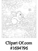 Beaver Clipart #1694796 by Alex Bannykh