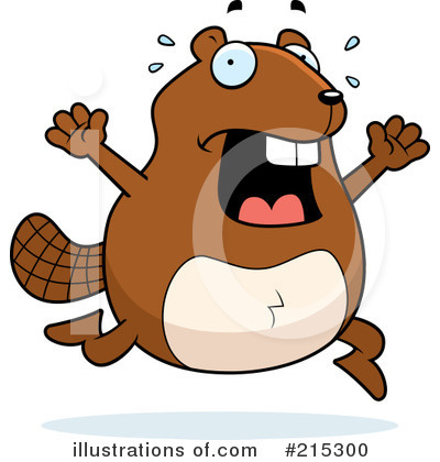 Beaver Clipart #215300 by Cory Thoman