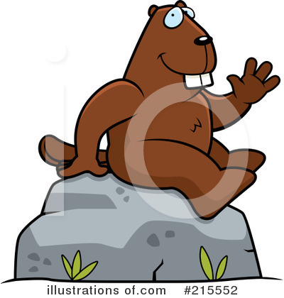 Royalty-Free (RF) Beaver Clipart Illustration by Cory Thoman - Stock Sample #215552