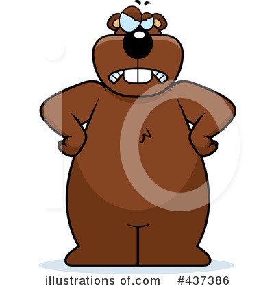 Royalty-Free (RF) Beaver Clipart Illustration by Cory Thoman - Stock Sample #437386