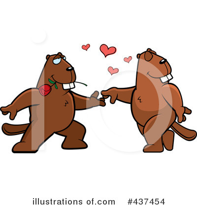 Royalty-Free (RF) Beaver Clipart Illustration by Cory Thoman - Stock Sample #437454