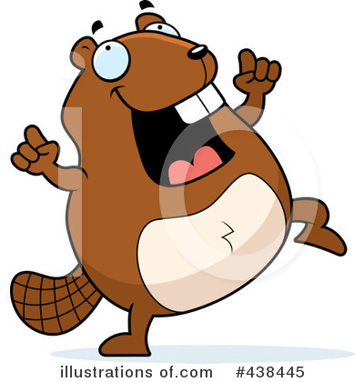 Royalty-Free (RF) Beaver Clipart Illustration by Cory Thoman - Stock Sample #438445