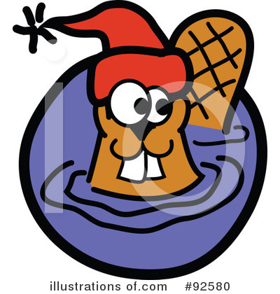 Royalty-Free (RF) Beaver Clipart Illustration by Andy Nortnik - Stock Sample #92580