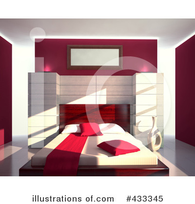 Royalty-Free (RF) Bed Clipart Illustration by Mopic - Stock Sample #433345