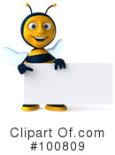 Bee Character Clipart #100809 by Julos