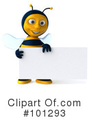 Bee Character Clipart #101293 by Julos