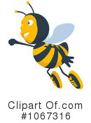 Bee Character Clipart #1067316 by Julos