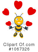 Bee Character Clipart #1067326 by Julos