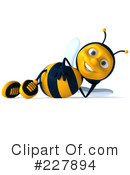 Bee Character Clipart #227894 by Julos