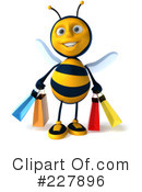 Bee Character Clipart #227896 by Julos