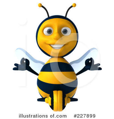 Bee Character Clipart #227899 by Julos