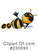 Bee Character Clipart #230990 by Julos