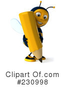 Bee Character Clipart #230998 by Julos