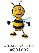 Bee Character Clipart #231002 by Julos