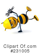 Bee Character Clipart #231005 by Julos