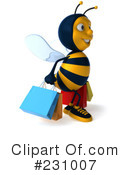 Bee Character Clipart #231007 by Julos