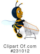 Bee Character Clipart #231012 by Julos