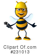 Bee Character Clipart #231013 by Julos