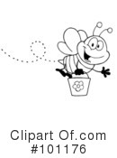 Bee Clipart #101176 by Hit Toon