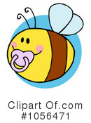 Bee Clipart #1056471 by Hit Toon