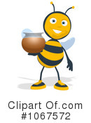 Bee Clipart #1067572 by Julos
