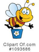 Bee Clipart #1093686 by Hit Toon
