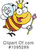 Bee Clipart #1095289 by Hit Toon