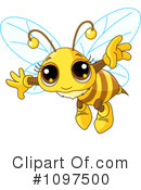 Bee Clipart #1097500 by Pushkin