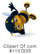 Bee Clipart #1107205 by Julos