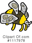 Bee Clipart #1117978 by lineartestpilot