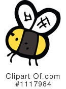 Bee Clipart #1117984 by lineartestpilot