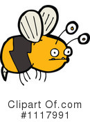 Bee Clipart #1117991 by lineartestpilot