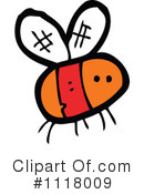Bee Clipart #1118009 by lineartestpilot
