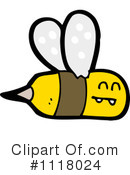 Bee Clipart #1118024 by lineartestpilot