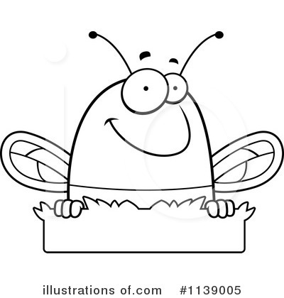 Royalty-Free (RF) Bee Clipart Illustration by Cory Thoman - Stock Sample #1139005