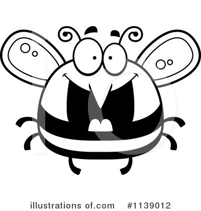 Royalty-Free (RF) Bee Clipart Illustration by Cory Thoman - Stock Sample #1139012