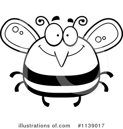 Royalty-Free (RF) Bee Clipart Illustration by Cory Thoman - Stock Sample #1139017