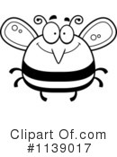 Bee Clipart #1139017 by Cory Thoman