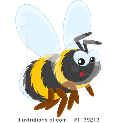 Bees Clipart #1139213 by Alex Bannykh