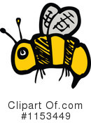 Bee Clipart #1153449 by lineartestpilot
