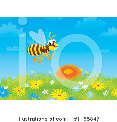 Bees Clipart #1155847 by Alex Bannykh