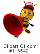 Bee Clipart #1165421 by Julos