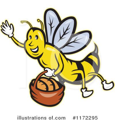 Bee Clipart #1172295 by patrimonio