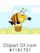 Bee Clipart #1181731 by Hit Toon