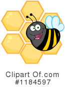 Bee Clipart #1184597 by Hit Toon