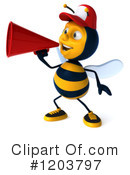 Bee Clipart #1203797 by Julos