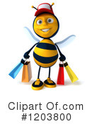Bee Clipart #1203800 by Julos