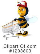 Bee Clipart #1203803 by Julos