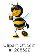 Bee Clipart #1208622 by Julos